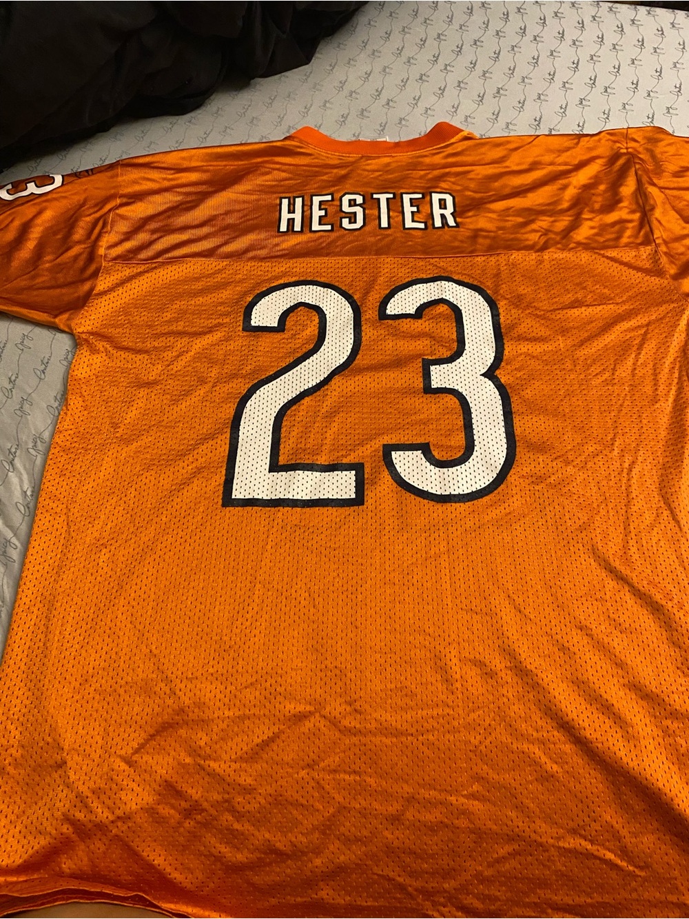 NFL Orange Mesh #23 Football Jersey - Picture 2 of 9